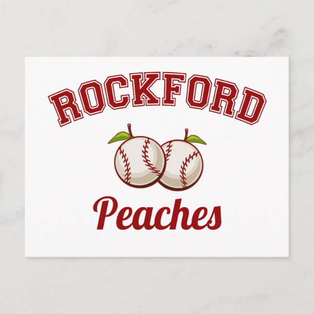 Rockford Peaches Postcard (Front)
