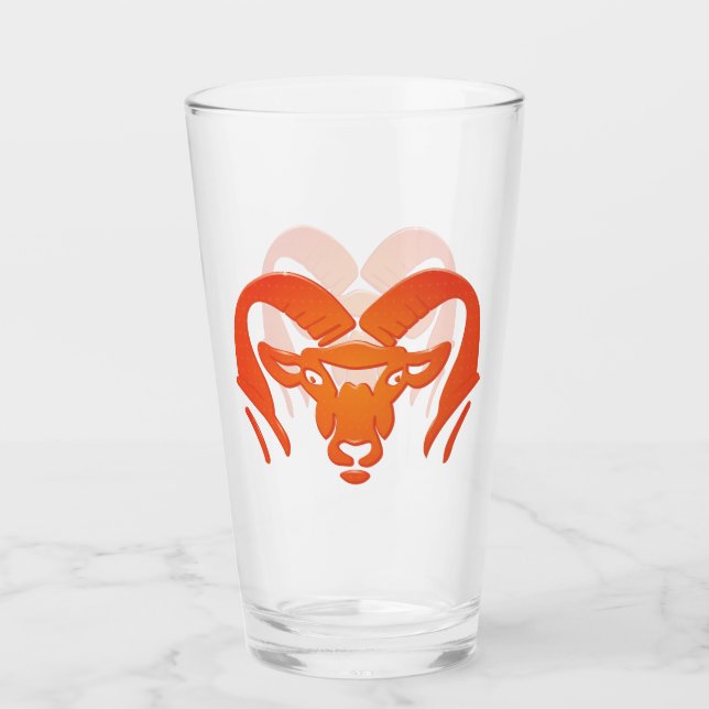 Rockford Rams #4 Glass (Front)