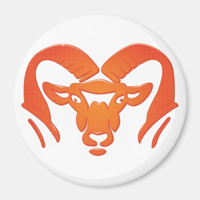 Rockford Rams #4 Magnet (Front)