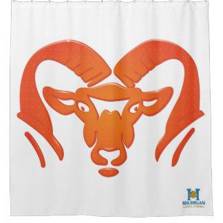 Rockford Rams #4 Shower Curtain