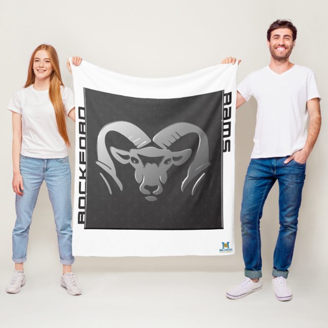 Rockford Rams #6 Fleece Blanket (In Situ)