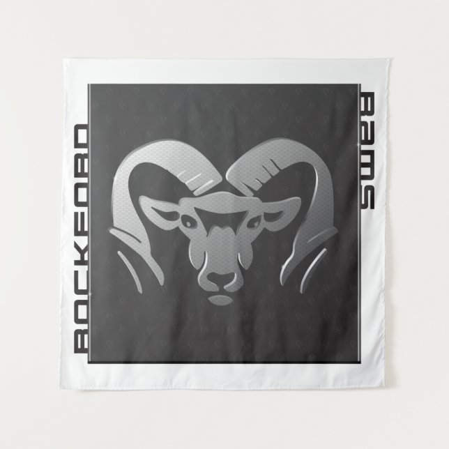 Rockford Rams #6 Tapestry (Front)