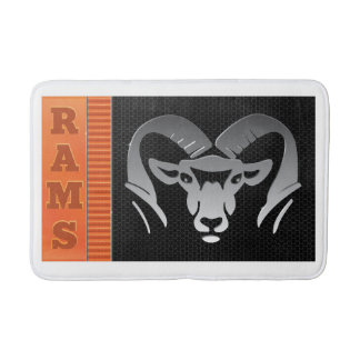 Rockford Rams #7 Bath Mat