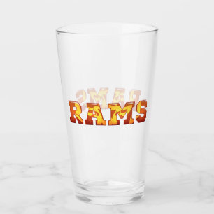 Rockford Rams Glass