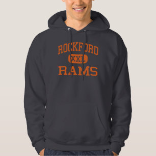 Rockford - Rams - High School - Rockford Michigan Hoodie