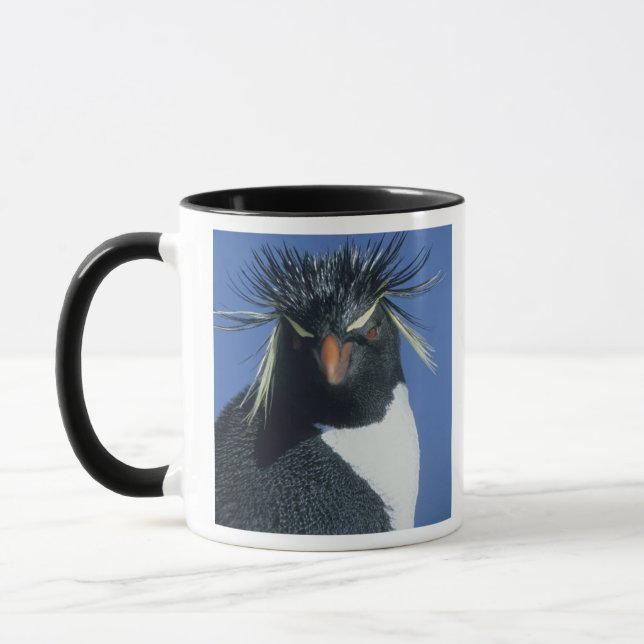 Rockhopper Penguin (Eudyptes chrysocome) Mug (Left)