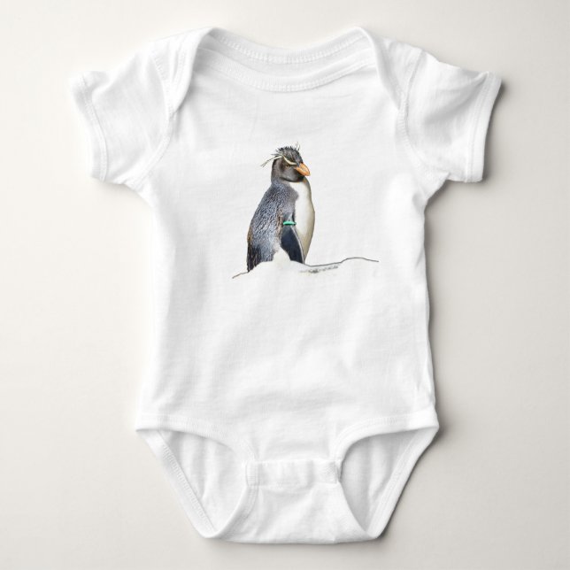 Rockhopper Penguin for babies Baby Bodysuit (Front)