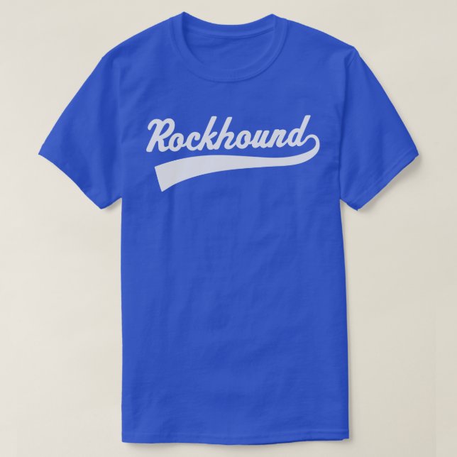 Rockhound Hammer Rockhounding Gem Collector T-Shirt (Design Front)