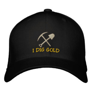 Rockhound "I Dig Gold" Embroidered Cap