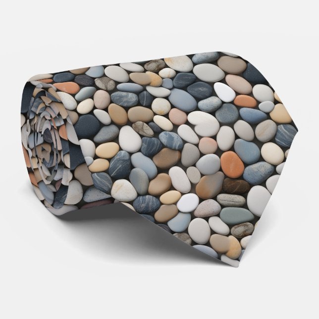 Rockhound Monogrammed Rock Tie (Rolled)