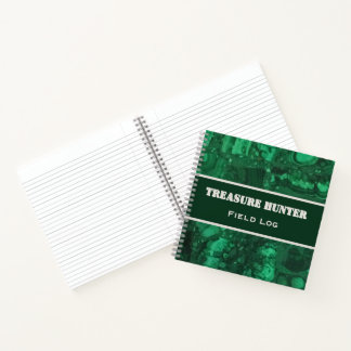 Rockhound Treasure Hunter Field Log Notebook