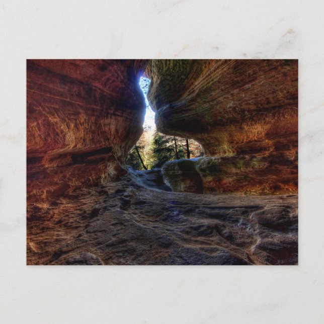 Rockhouse, Hocking Hills State Park, Ohio Postcard (Front)