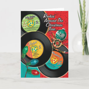 Rockin' Around The Christmas Tree Christmas Cards