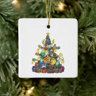 Rockin' Around The Christmas Tree - Electric Ceramic Ornament