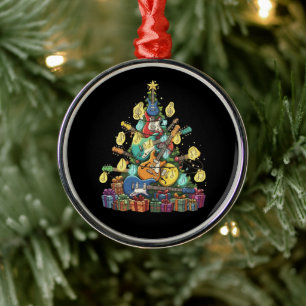 Rockin' Around The Christmas Tree - Electric Metal Ornament