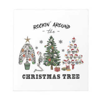Rockin Around The Christmas Tree Notepad
