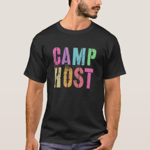Rockin' Camp Host Summer Staff Counsellor Teacher  T-Shirt