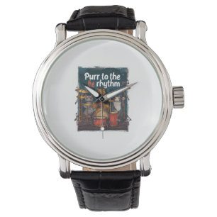 Rockin' Cat Band Watch
