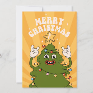 Rockin' Christmas Tree - A Festive Holiday Jam Card