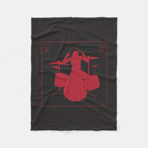 Rockin' Drummer Small Blanket