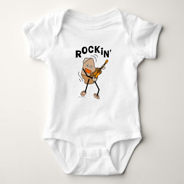 Rockin' Guitar Baby Bodysuit (Front)