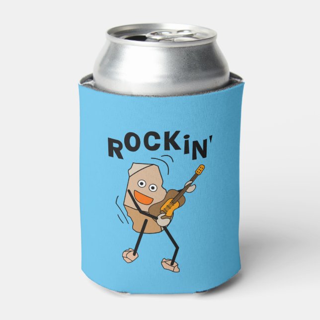 Rockin' Guitar Can Cooler (Can Front)