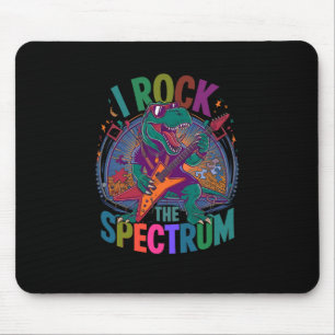 Rockin' I Rock The Spectrum Autism Teacher Stimmin Mouse Pad