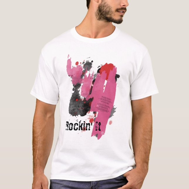 Rockin' It Grunge Tee (Front)