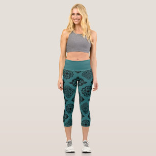 ROCKIN' MOROCCAN CAPRI LEGGINGS