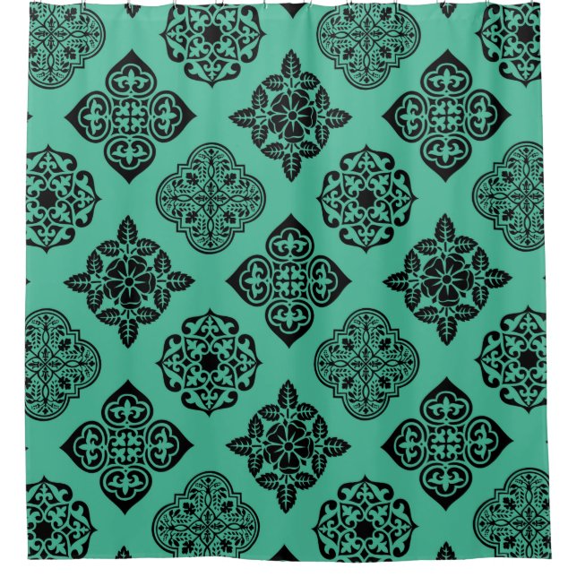 ROCKIN' MOROCCAN SHOWER CURTAIN (Front)