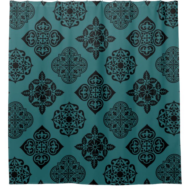 ROCKIN' MOROCCAN SHOWER CURTAIN (Front)