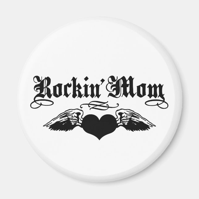 Rockin' Mum Magnet (Front)