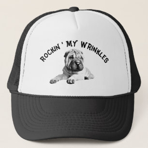 Rockin' My Wrinkles Shar Pei Trucker Hat