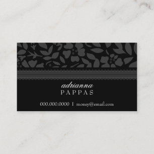 ROCKIN' NIGHT FLOWER BUSINESS CARD