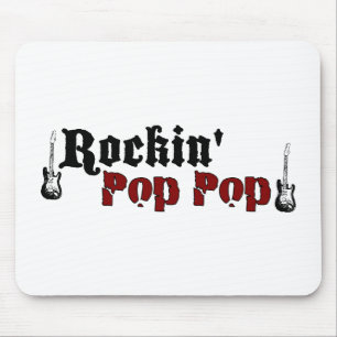Rockin Pop Pop Mouse Pad