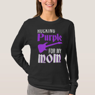 Rockin Purple for my Mum Guitar Epilepsy Awareness T-Shirt