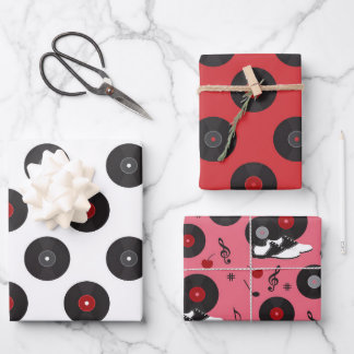 Rockin' Records Wrapping Paper