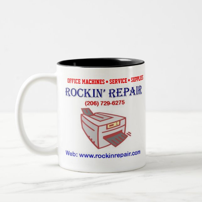 Rockin Repair Coffe Mug (Left)