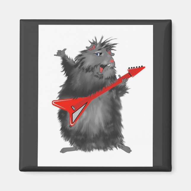 Rockin' Rodent Magnet (Front)