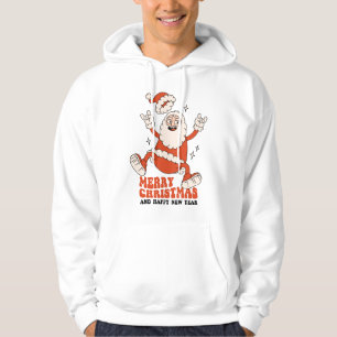 Rockin' Santa Claus - A Merry and Loud Christmas Hoodie