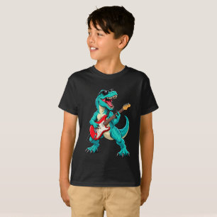 Rockin’ T-Rex – Cool Dinosaur Guitarist T-Shirt