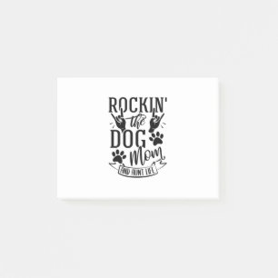 Rockin The Dog Mum And Aunt Life Post-it Notes