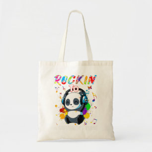 Rockin' To A Different Tune design. Put the puzzle Tote Bag