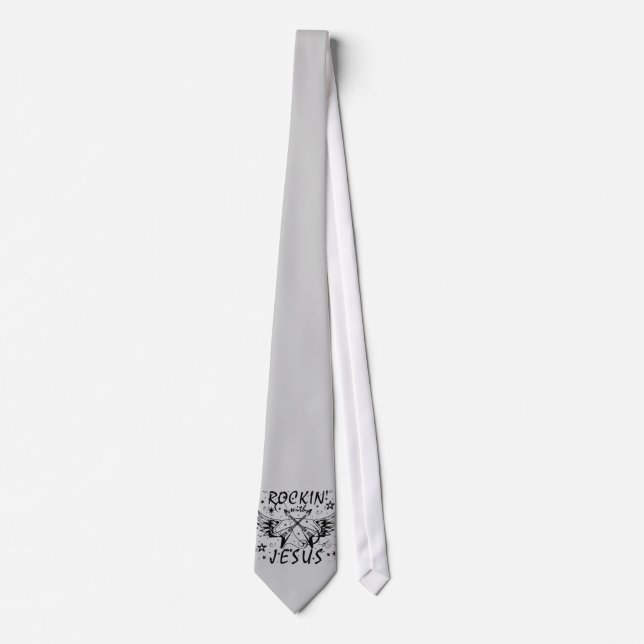 Rockin With Jesus Tie (Front)