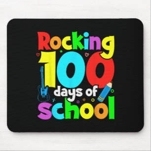 Rocking 100 Days Of School Music Teachers And Stud Mouse Pad
