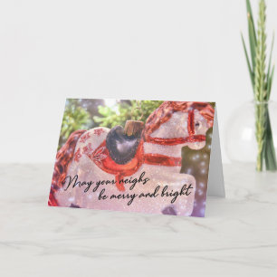 ROCKING AROUND Greeting Card