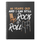 Rocking Chair Walking Aid Rock Music 60th Birthday