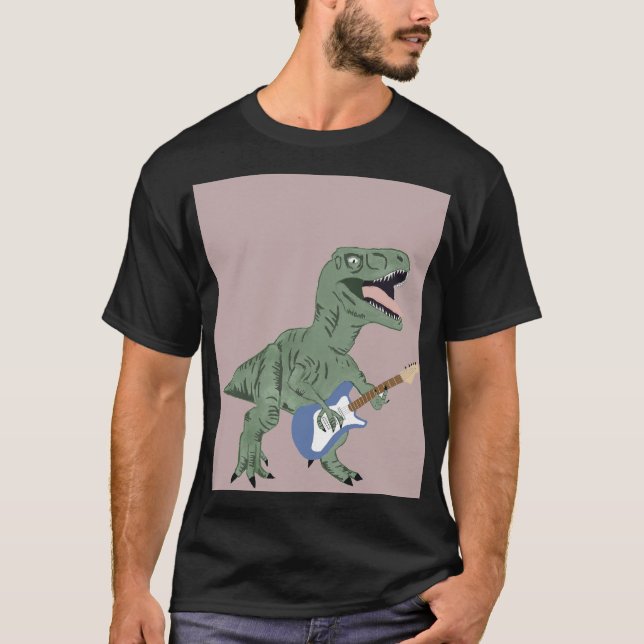 Rocking Dinosaur T-Shirt (Front)