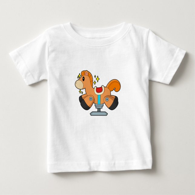 Rocking horse baby T-Shirt (Front)