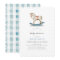 Rocking Horse Blue Boy Baby Shower